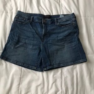 banana republic jean shorts